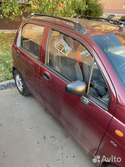 Daewoo Matiz 0.8 МТ, 2011, битый, 90 000 км