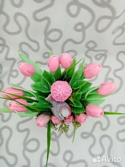 Мыло ручной работы букеты