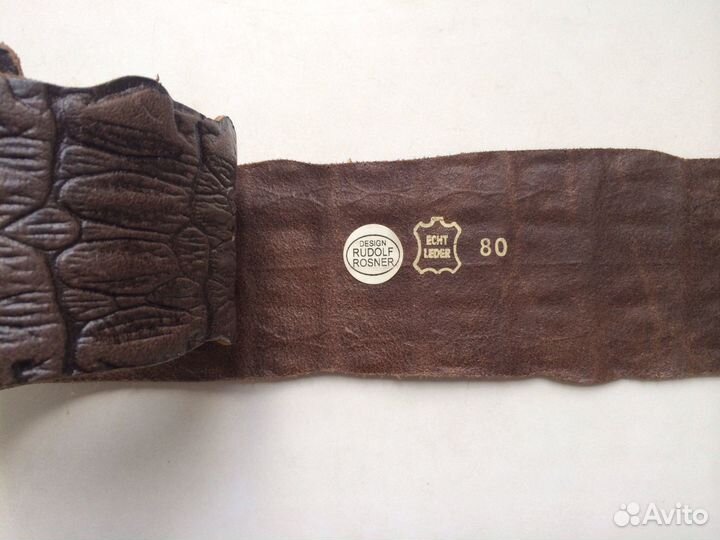 Ремень женский кожа крокодила