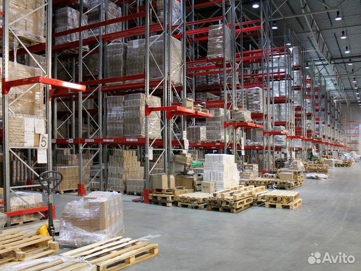 Фронтальные стеллажи бу складской мир