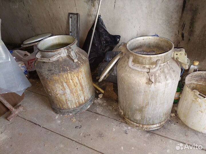 Фляга алюминиевая бу 40л