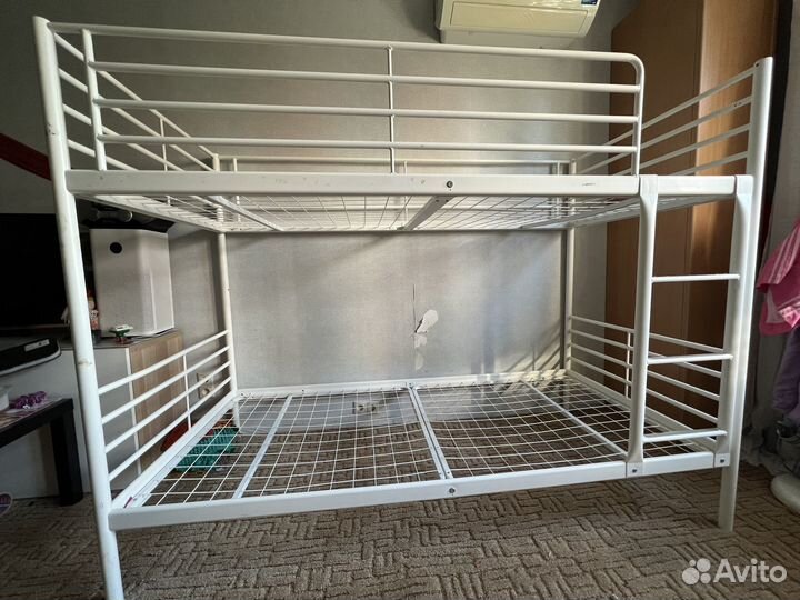 Кровать двухьярусная Икеа