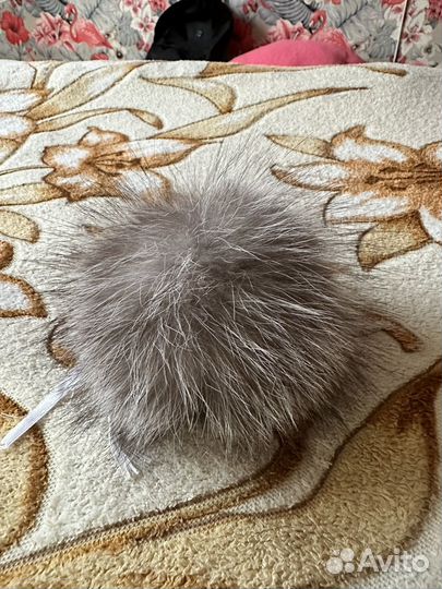 Меховые помпоны натуральные