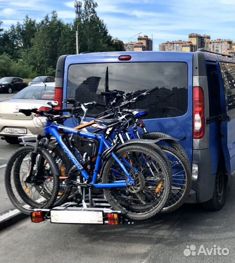 Аренда велокрепления на 4 велосипеда