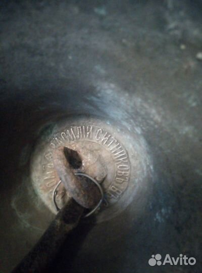 Дореволюционный колокол из бронзы