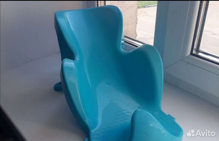 Стульчик для купания +горка для новорожденных