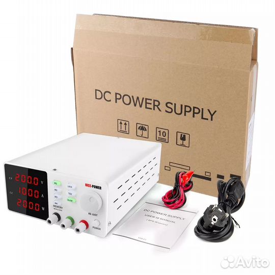 Блок питания лабораторный 30В/10А функция память