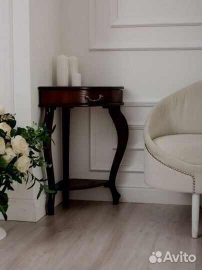 Консоль Угловая Элегант орех арт38592