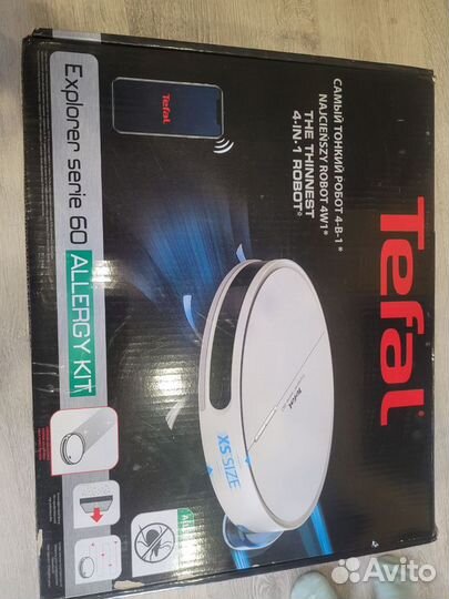 Робот пылесос tefal