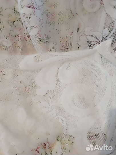 Гардина с тюлью