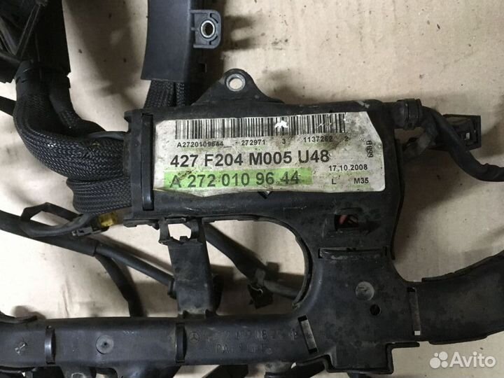 Проводка двигателя 3.5л Мерседес глк, Ц и С класс