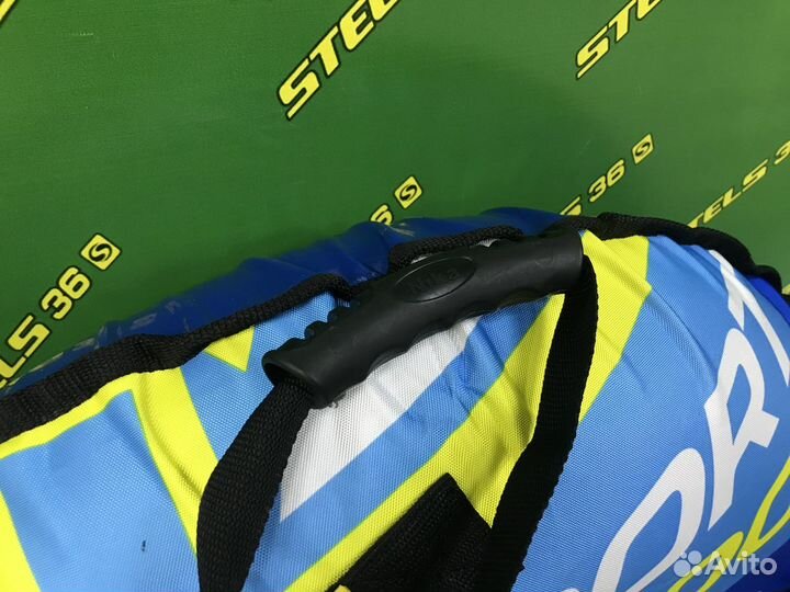 Тюбинг ватрушка 95 см принт Спорт синий