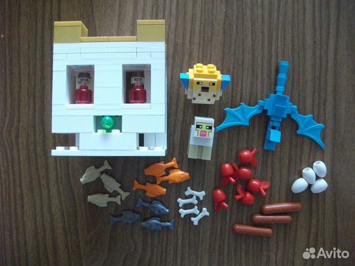 Фигурки lego майнкрафт