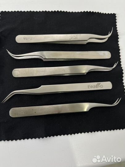 Пинцеты для наращивания пинцет изогнутый