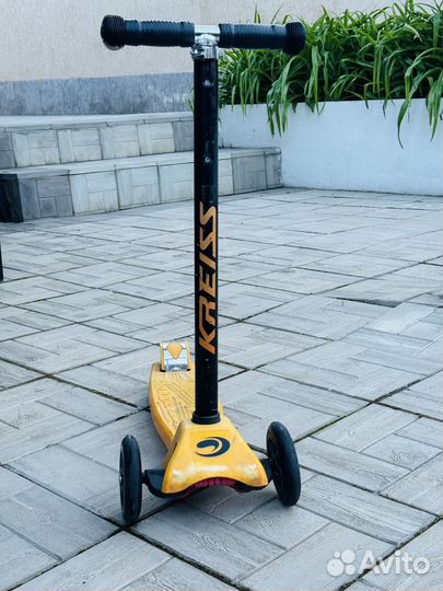 Самокат детский трехколесный