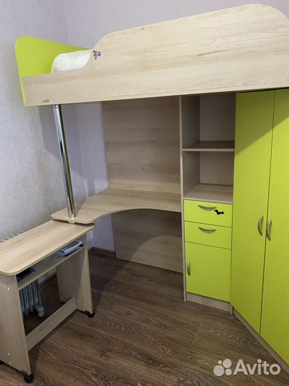 Детская кровать чердак