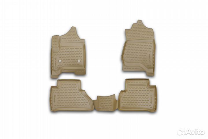 Коврики 3D в салон cadillac Escalade, 01/2015, 4 ш