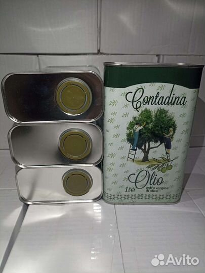 Оливковое масло 1л ж/б Италия Греция