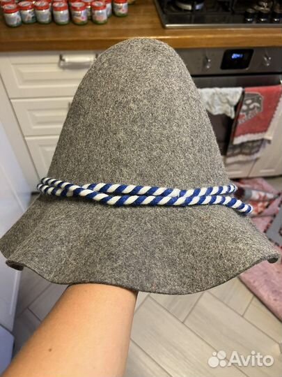 Шапка для бани и сауны