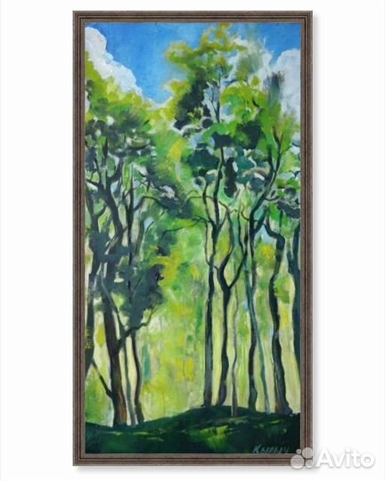 Картина маслом пейзаж 