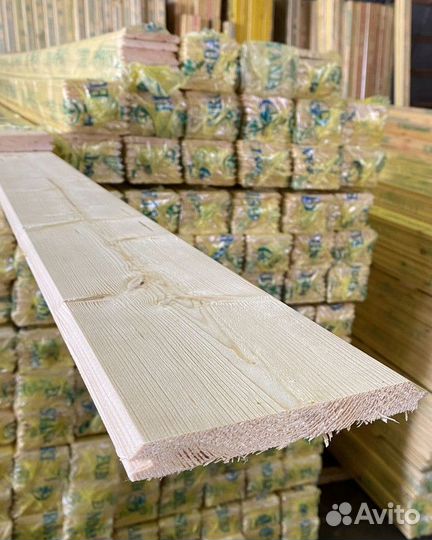 Имитация бруса Внутренняя отделка 17х146х4000, ав