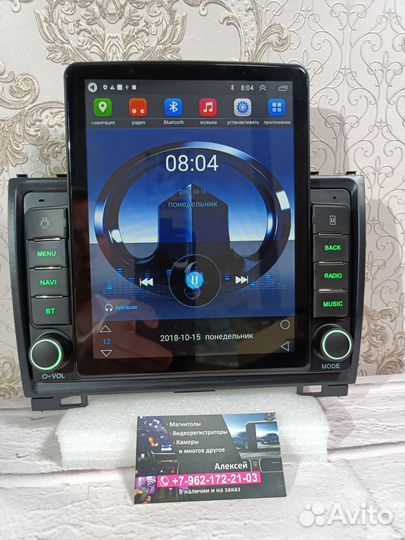 Магнитола Hover H3 H5 android Tesla новая