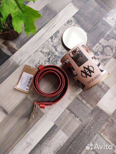 Ремень натуральная кожа JMS