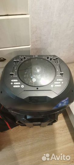 Музыкальная колонка с диско-шаром
