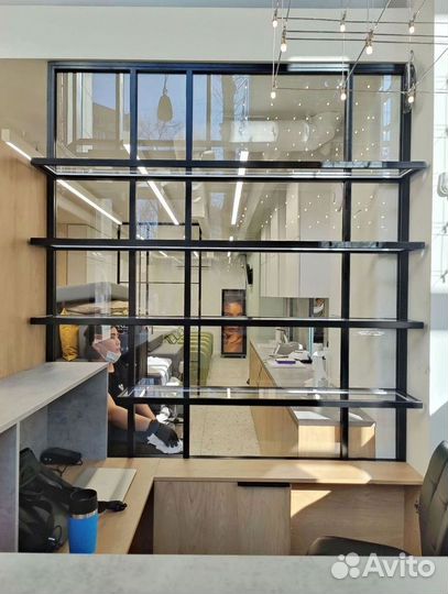 Офисные перегородки лофт