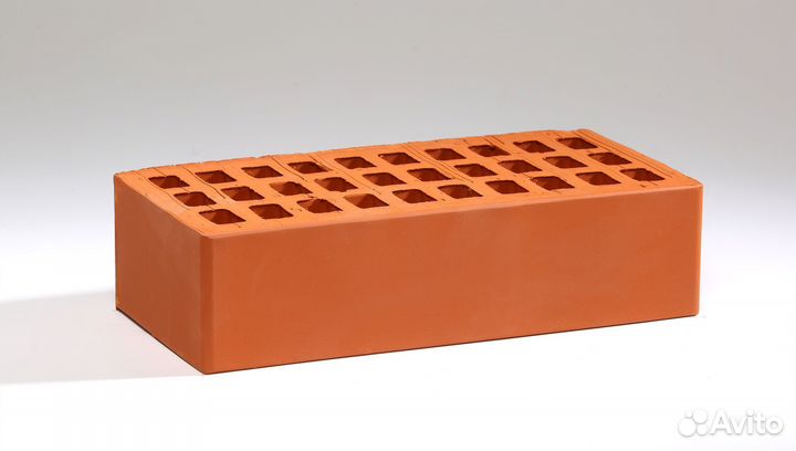 Воротынский облицовочный кирпич Красный