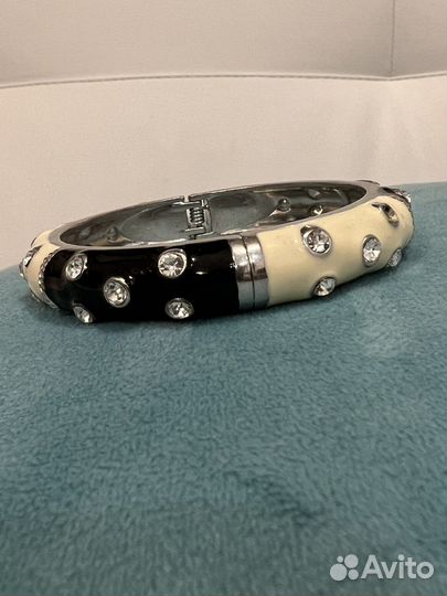 Браслет эмаль и камни swarovski