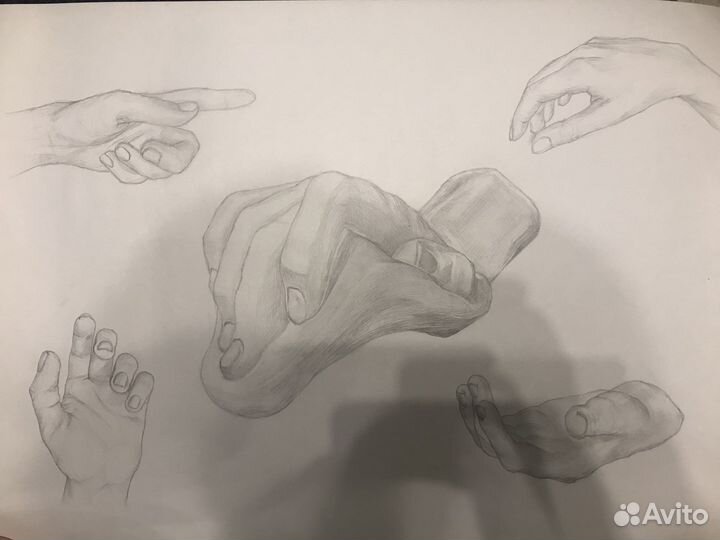 Академические рисунки на заказ