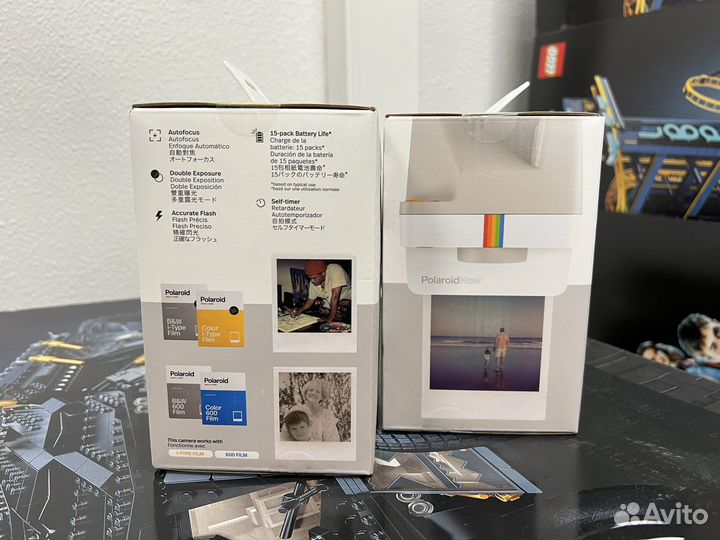 Polaroid Now White Фотоаппарат быстрой печати