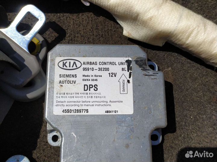 Безопасность KIA sorento 2005г. 2.5 aт дизель