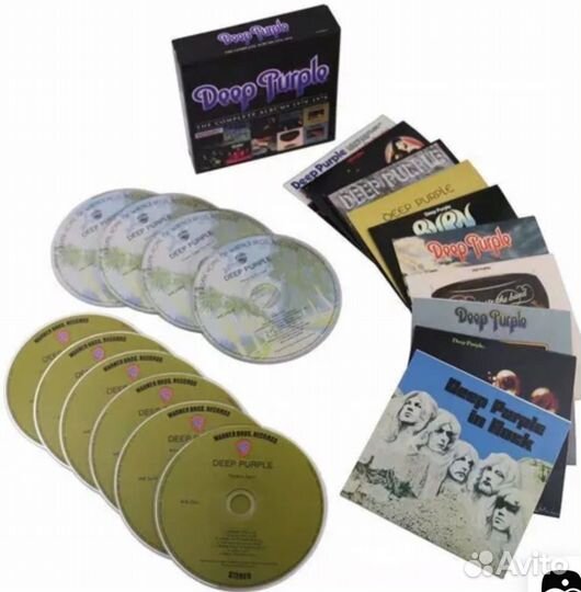 Deep Purple подарочное издание 10 cd