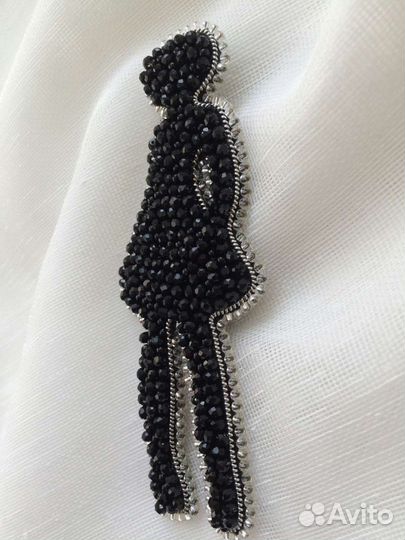 Брошь ручной работы