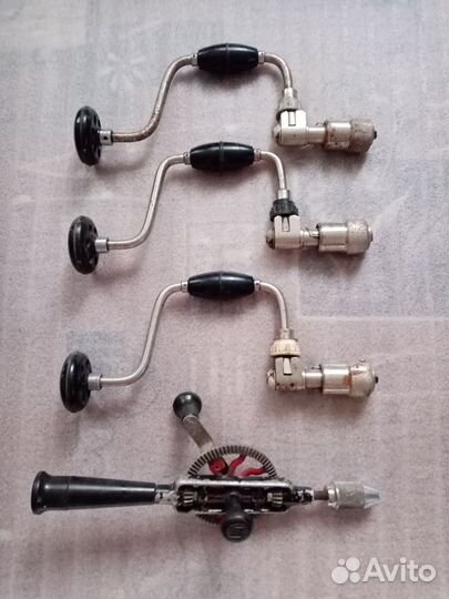 Дрели ручные СССР. Коловорот