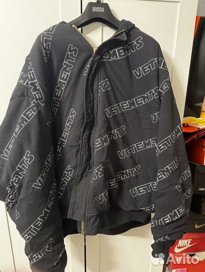 Бомбер vetements alpha industries