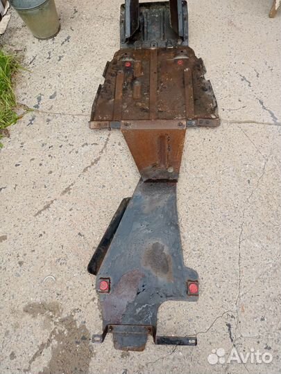 Защита картера поддона на ниву