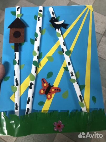 Поделки в сад, школу