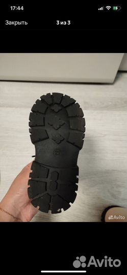 Ботинки для девочки