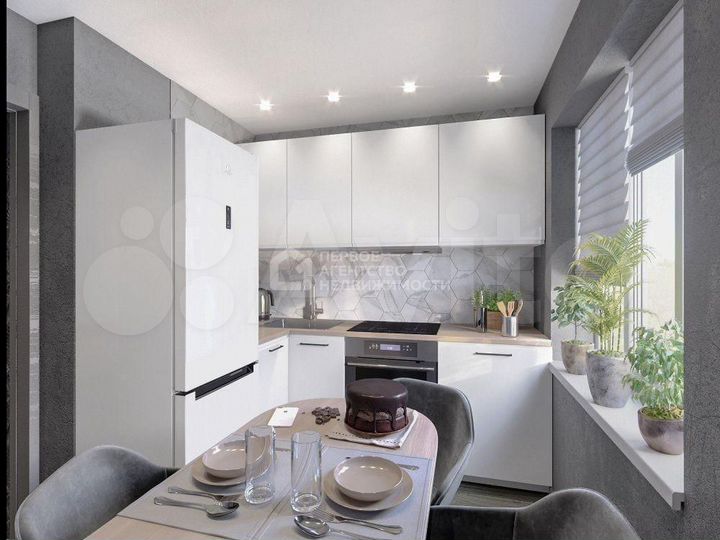 1-к. квартира, 32 м², 1/4 эт.