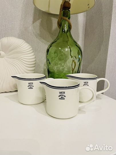 Молочник фарфор h&m home новый