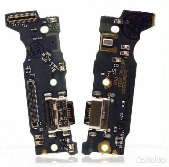 Шлейф Xiaomi Redmi Note 10 Pro (плата) + разъем за