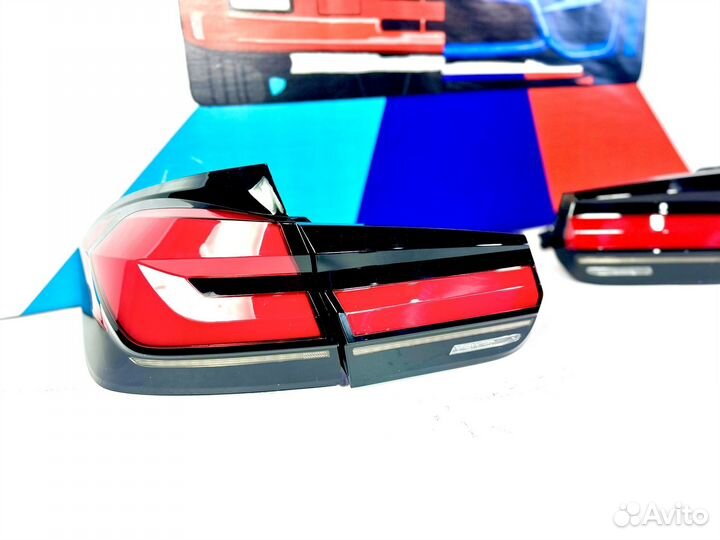 Фонари комплект Bmw F30 в стиле G30 LED