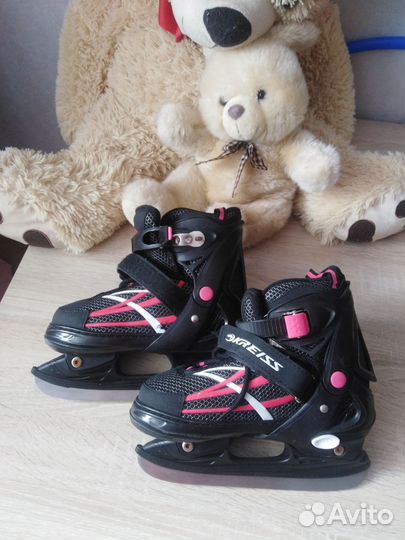 Коньки детские раздвижные 35-38