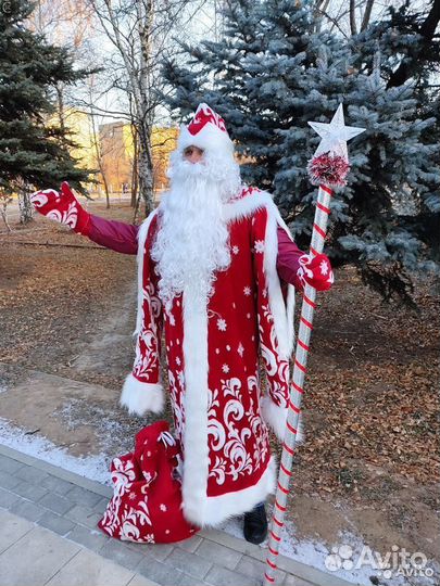 Карнавальный костюм деда мороза и снегурочки