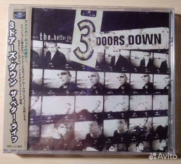 3 Doors Down- The Better Life (CD Japan запечатан)