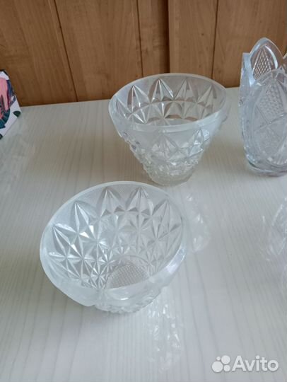 Хрустальная ваза