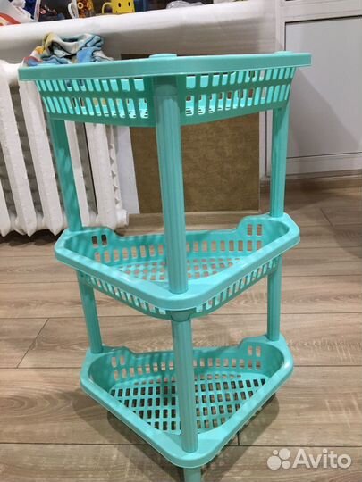 Стеллаж пластиковый